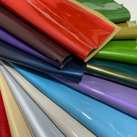 Pu Patent Leather Supplies Synthetic Leather Fabric for Handbag Bag and Clothing Boots Shoes Jackets