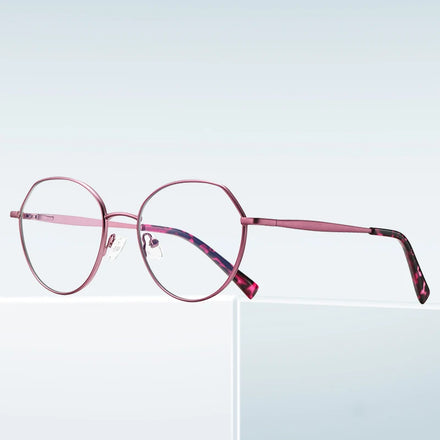 Black Frame Metal Blue Light Proof Eyeglass Frame 3050 Simple Net Red Women's Optical Frame
