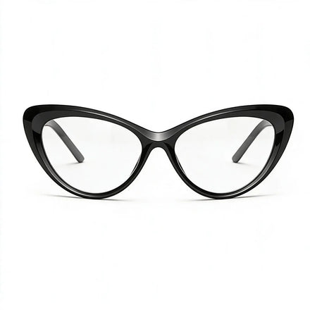 Hot Selling Anti Blue Light Lens Tr90 Unisex Eyeglasses Frames Cat Eye Luxury Retro Fashion Thick Acetate Eyeglass Optical