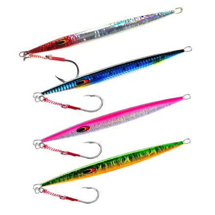 Speed Sinking Luminous Fishing Lead Jigging Lure 80g Saltwater Fish Leads Slow Pitch Metal Jig Lure