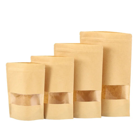 Eco Friendly Customized Print 100G Packaging Bag Recyclable Candy Stand up Pouch Nuts Coffee Beens Food Pouch Cookie Bags