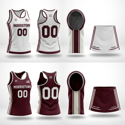 Girls Lacrosse Sublimated Lacrosse Racerback Jerseys
