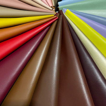Wholesale 6 - 15mm Pu Synthetic Faux Skin Leather Rolls Product Fabric for Furniture