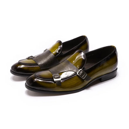 Dropshipping Classic British Genuine Leather Formal Men Fashion Office Dress Shoes ODM Big Size Loafers Shoes