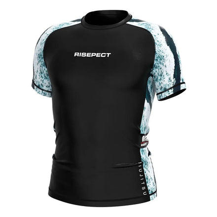 No Gi Rash Guard with Breathable Quick-Dry Material Four-Way Elastic Support and Enhanced Sun Protection UPF50+