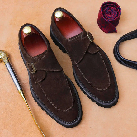 New Design Plus Size Men's Breathable Cow Genuine Leather Oxford Shoes Formal Business Office Career Professional Dress Shoes