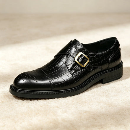 New Design Plus Size Men's Breathable Cow Genuine Leather Oxford Shoes Formal Business Office Career Professional Dress Shoes