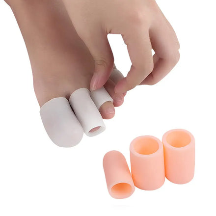 Silicone Toe Protector Separator SEBS Little Piggy Cut-to-Size for Blister Corn Callus Elastic Callus Corn Removal Tool