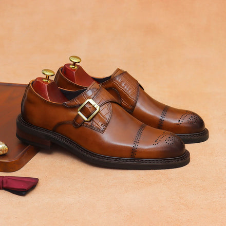 New Design Plus Size Men's Breathable Cow Genuine Leather Oxford Shoes Formal Business Office Career Professional Dress Shoes