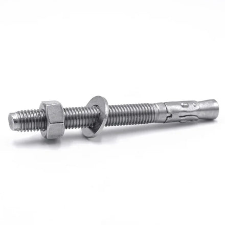 Cheap M10 Zinc Plated Bolt Wedge Type Ceiling Anchor Bolt 304 M12 *120 Expansion Wedge Anchor Bolt Expansion Sleeve