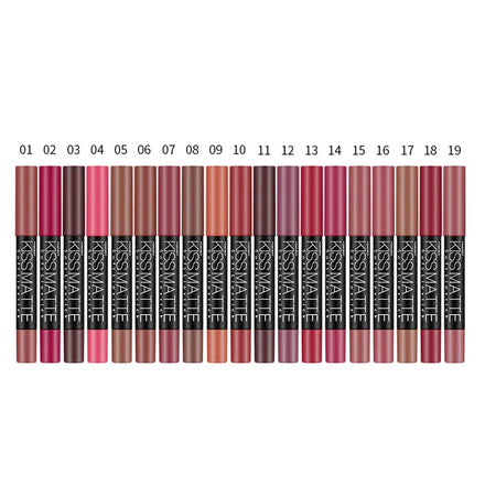 Wholesale Rotatable Lip Gloss Pen Waterproof Long Lasting Velvet Matte Lipstick Pen