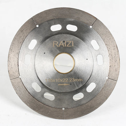 Raizi 4.5 Inch 5 Inch Porcelain Ceramic Tile Dry Diamond Cutting Saw Blade Cutting Disc