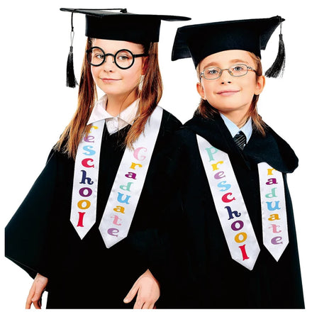 Preschool Kindergarten Solid Spring Graduation Scarf for Women Knitting Cotton Long Custom Brand