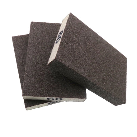 70*100mm P60 Sanding Sponge Pads Wet and Dry Super Soft Foam Sand Block Reusable Sponge Sanding Blocks for Surface Polishing