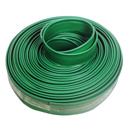 JNZ Green Garden Edging Roll Flexible PE PVC Coated Eco-Friendly Lawn Flower Bed Fence Multi Use Landscape Border for Backyard