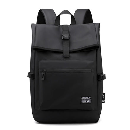 Men's 30-Litre Water-Resistant Roll-Up Outdoor Notebook Backpack Stylish 30-Litre Roll-Up Outdoor Notebook Backpack for Business