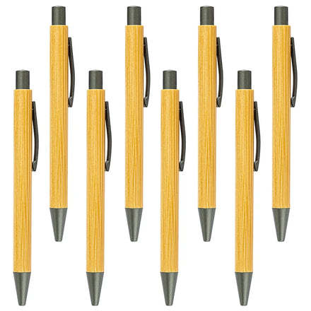 JH Brand Eco Friendly Ballpoint Wood Pen Stylus Tip Bamboo Pens With Custom Logo