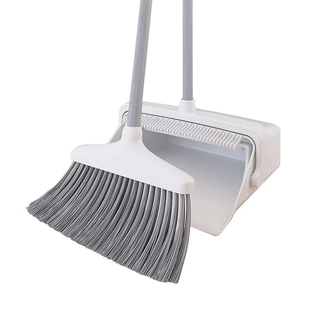 Best Sale Household Dustpan and Brush Set Aluminum Broomstick with PP Broom Head and 120cm Extendable Long Handle