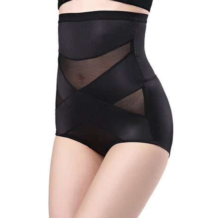 High Waist Mesh Butt Lift Shaper for Women Hot Sale Custom Body Cincher Breathable Slim Tummy Pantis for Waist Control