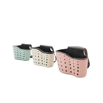 Double Thickened Kitchen Creative Sink Hanging Bag Sink Dishwashing Sponge Storage Rack Plastic Faucet Hanging Basket
