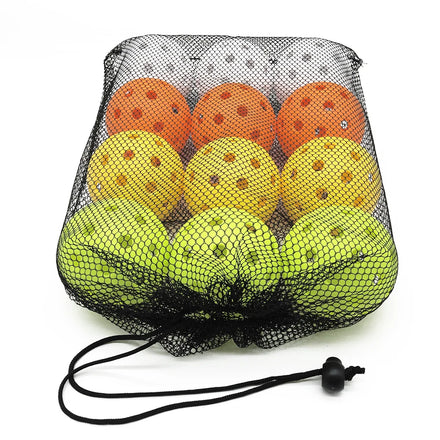 Customized Logo 12-Piece Set USAPA 40 Holes Pickleball Balls Colorful Hollow Golf Balls for Family Sports Entertainment Sports