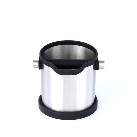 Handheld Coffee Tools Espresso Accessories Bucket Container Round Stainless Steel Coffee Grounds Knock Box Coffee Waste Box