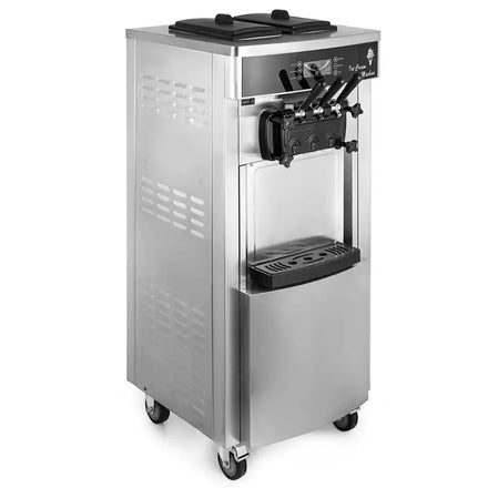 EU warehouse New Arrival 3 Flavor 20-28L/H Floor Standing Automatic Soft Serve Ice Cream Machine