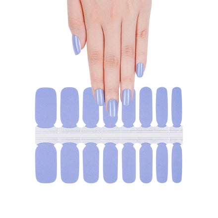 Hight Quality Custom Glitter Overlay Real Nail Polish Strips Street Art Wraps Nail Sticker