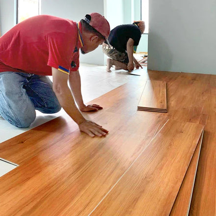 Interlocking System Waterproof Spc Pvc Vinyl Flooring