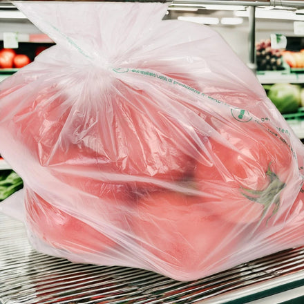 Plastic Fruit Storage Bag on Roll HDPE/LDPE Produce Packaging for Food Storage-for Household and Industrial Use