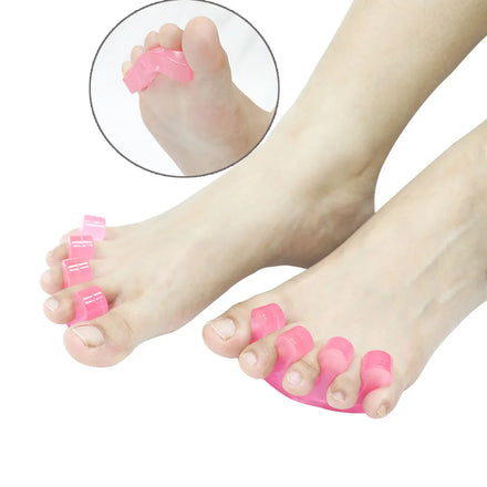 Ayak Parmak Ayirici Juanetero Corrector Hallus Valgus Protector Silicone Rubber Toe Separator for Comfort Correct Alignment