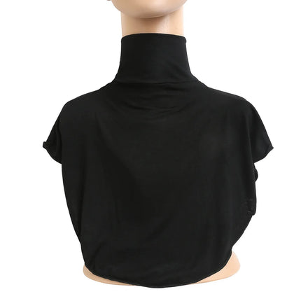 Hot Sell Islamic Muslim Hijab Stretchy Full Neck Cover Chest Back Cloak Scarf Under Modal Shirt Women Collar