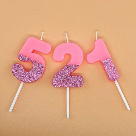 Digital Candles Creative Birthday Party Decoration Supplies Smokeless Cake Candles in Party
