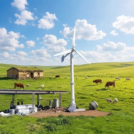 Wind Turbine 5kw System Stand Alone Wind Power Generation System off Grid Single Phase Three Phase Wind Turbine Generators