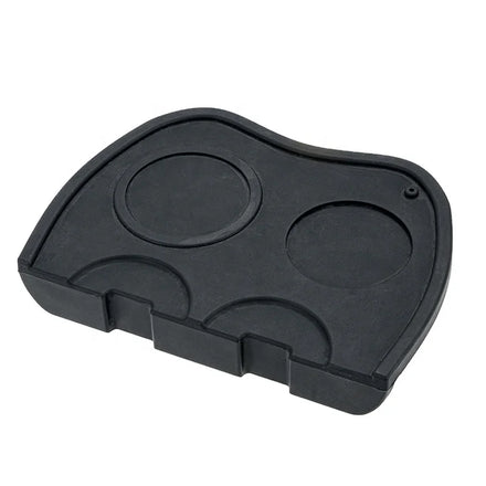 Black Color Silicone Coffee Tampering Mat Espresso Coffee Tamper Mat