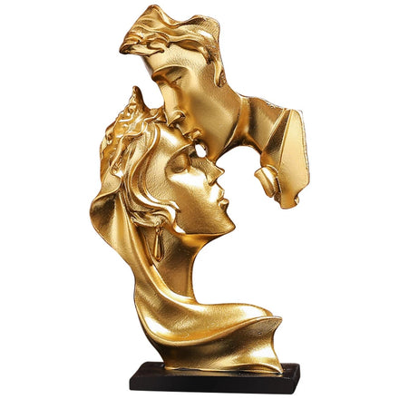 2025 One Kiss Love Resin Crafts Sculpture Home Decoration Model Figure Decoration Desktop Porch Creative Model