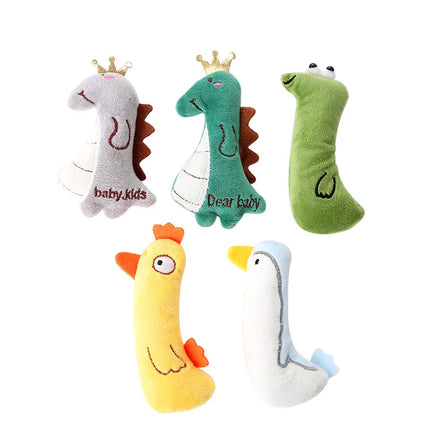 OEM Eco-Friendly Lifelike Cat Plush Pet Toys with Catnip and Cat Puppets-Interactive Bite Toy
