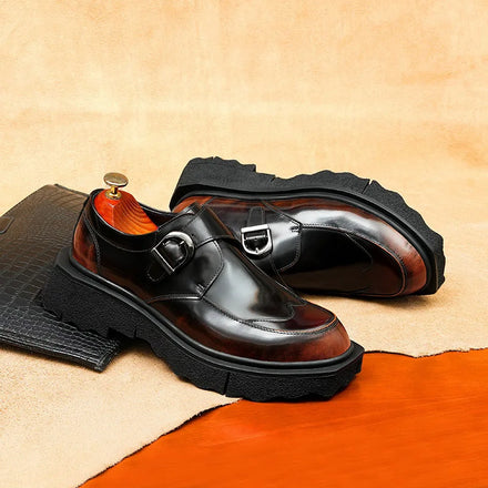 New Design Plus Size Men's Breathable Cow Genuine Leather Oxford Shoes Formal Business Office Career Professional Dress Shoes