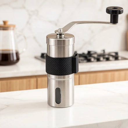Mini Portable Hand Manual Coffee Grinder Ceramic Burrs Adjustable Classic