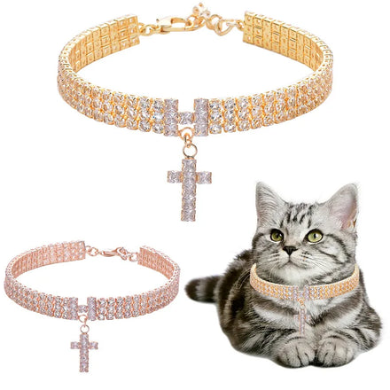 Fashion New Wholesale Bling Diamond Matching Custom Dog Collar and Owner Bracelet