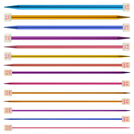 Single Head Single Point Crochet Hook Color Alumina Sweater Needle DIY Knitting Tool Sewing Accessory