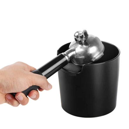 Household Mini Grind Container Espresso Antiskid Waste Residue Bucket Coffee Tools ABS Coffee Grounds Knock Box Coffee Waste Box