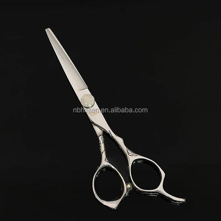 SUS440C Stainless Steel Rose Handle 5.5 Inch Professional Beauty Hair Cutting Scissors for Hairdressing Stylist Use SW-01