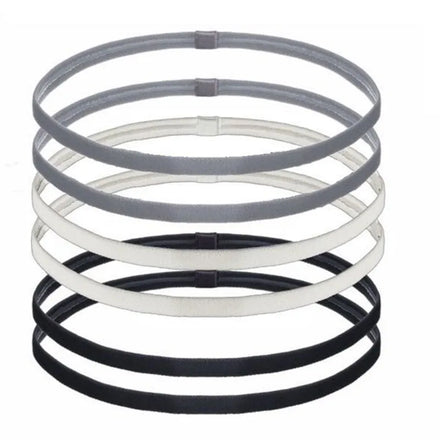 Custom Unisex Hairband Sport Elastic Headband Anti-slip Basketball Running Yoga Gym Thin Silicone Elastic Sweatband Men Women