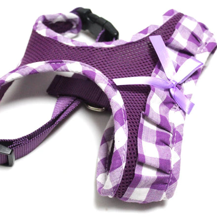 Modern Design Padded Polyester No Pull Soft Air Mesh Adjustable Buckle Closure Multi-functional Cat Dog Harness for Pet Gift