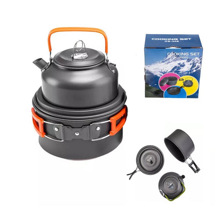 3 in One 10 in 1 Mini Picnic Utensil Backpacking Gear Outdoor Portable Camping Cooking Kit