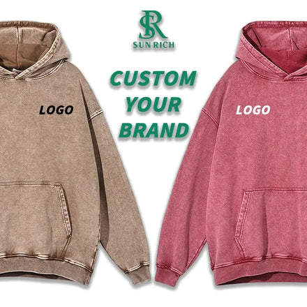 Cotton Oversized Unisex Autumn ODM Hoodie Streetwear Embroidery Logo Printing Custom Vintage Windproof Waterproof Hoodie