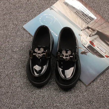 Children's Spring Autumn Fashion Sneakers Little Lightweight Casual Shoes Boys Girls PU Sport Kids Shoes