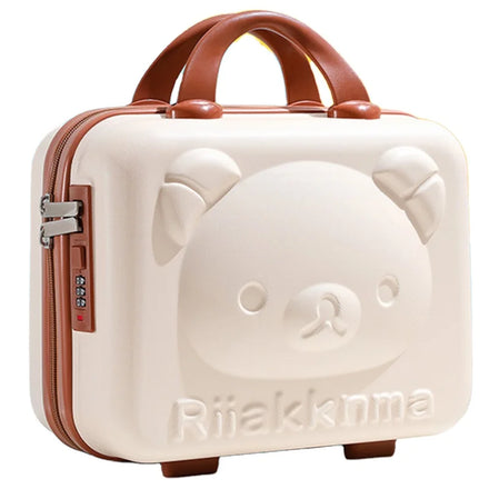 Custom Mini ABS Hard Cosmetic Case Portable Beauty Makeup Luggage Storage Carrying Box for Travel and Gifts