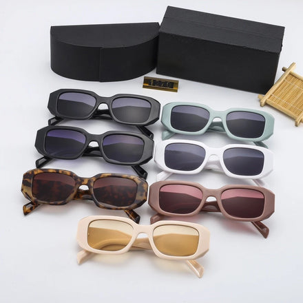 New Arrivals Famous Brands Luxury Sunglasses Designer Glass Eye Glasses Sun Shades with Beige PC Frame